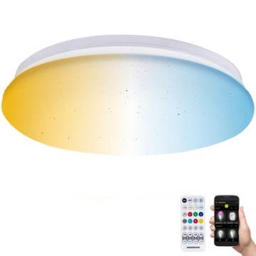 Aigostar - LED Koupelnové stropní svítidlo LED/18W/230V 3000-65000K IP44 + dálkové ovládání