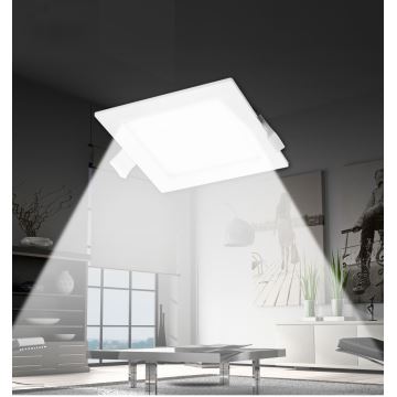 Aigostar - LED Podhledové svítidlo LED/18W/230V 22x22 cm 4000K bílá