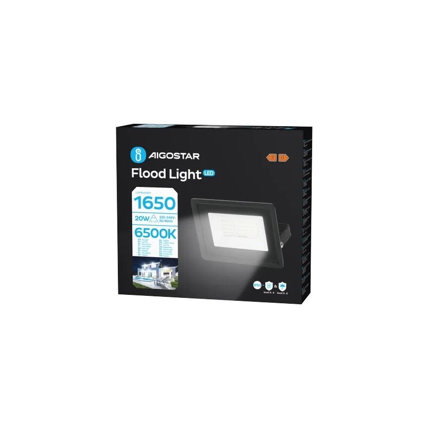 Aigostar - LED Reflektor LED/20W/230V 6500K IP65