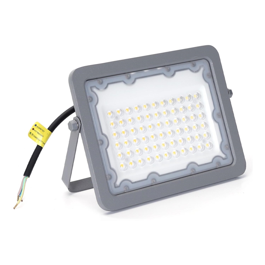 Aigostar - LED Reflektor LED/50W/230V šedá 4000K IP65