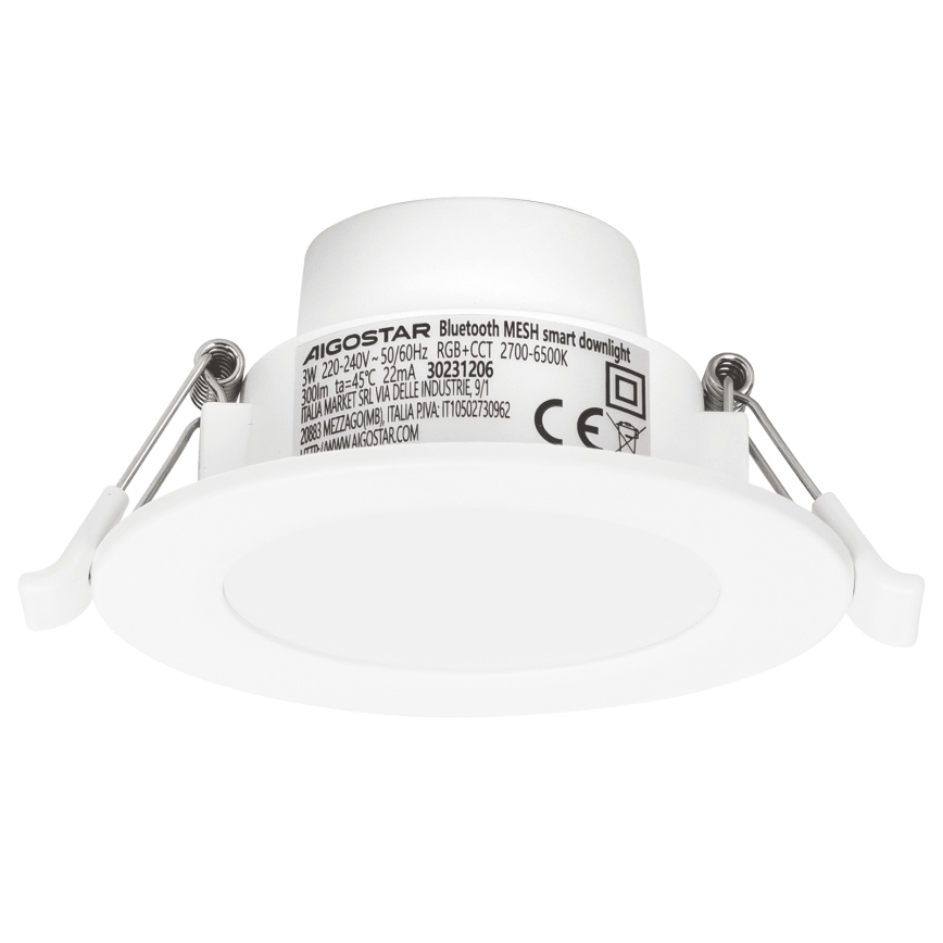 Aigostar - LED RGBW Koupelnové podhledové svítidlo LED/3W/230V 2700-6500K IP44