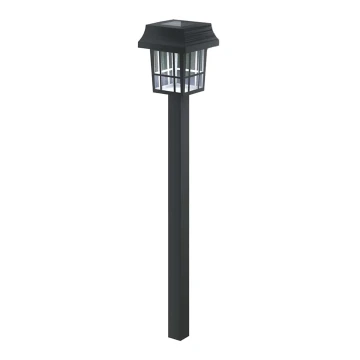 Aigostar - LED Solární lampa LED/0,006W/1,2V 32 cm černá 6500K IP44