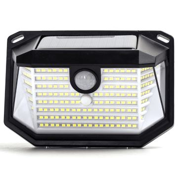 Aigostar - LED Solární nástěnné svítidlo se senzorem LED/0,8W/5,5V 6500K IP65