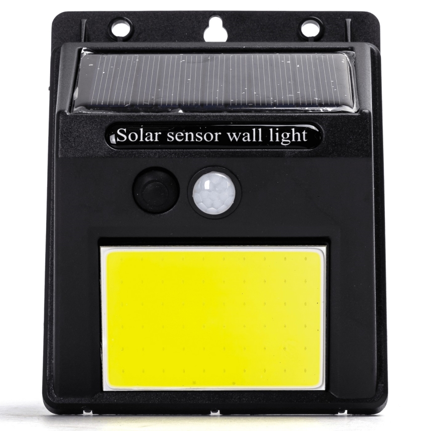 Aigostar - LED Solární nástěnné svítidlo se senzorem LED/13W/5,5V 6500K IP65