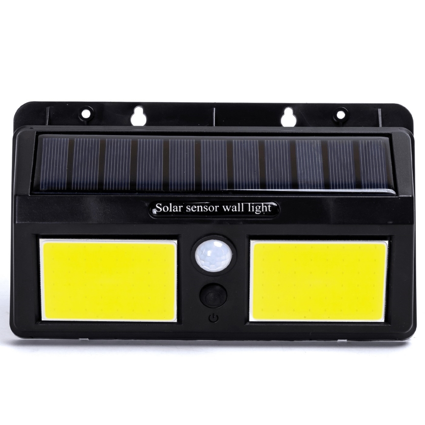 Aigostar - LED Solární nástěnné svítidlo se senzorem LED/20W/5,5V 6500K IP65