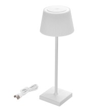 Aigostar - LED Venkovní stmívatelná nabíjecí stolní lampa LED/4W/5V 3600mAh bílá IP54