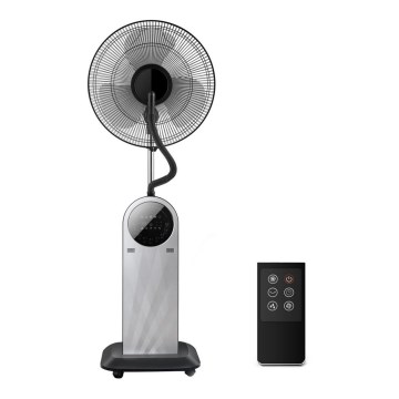 Aigostar - Stojanový ventilátor s mlhovým efektem MIST 95W/230V + dálkové ovládání