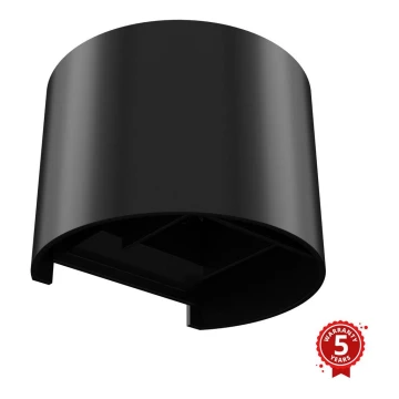 APLED - LED Venkovní nástěnné svítidlo OVAL LED/3W/230V  IP65 černá