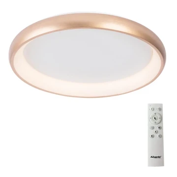 Azzardo AZ5070 - LED Stmívatelné stropní svítidlo ANTONIO LED/32W/230V zlatá + dálkové ovládání