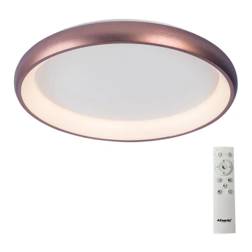 Azzardo AZ5071 - LED Stmívatelné stropní svítidlo ANTONIO LED/50W/230V hnědá + dálkové ovládání