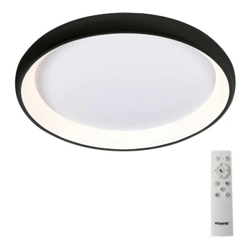 Azzardo AZ5072 - LED Stmívatelné stropní svítidlo ANTONIO LED/50W/230V černá + dálkové ovládání