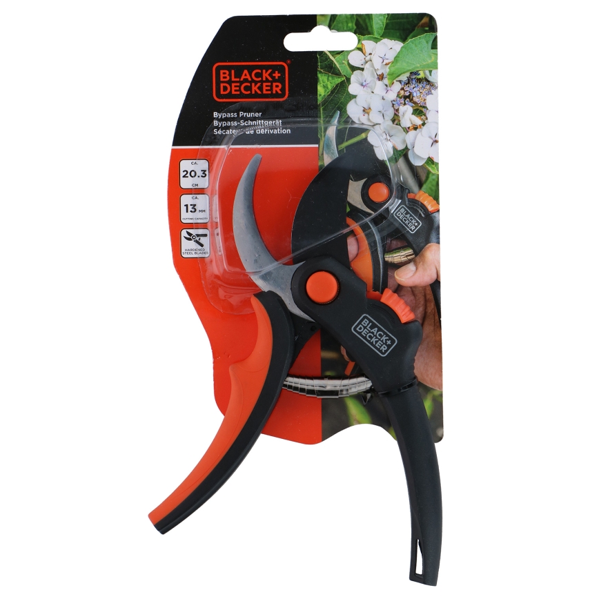 BLACK+DECKER - Zahradnické nůžky 200 mm