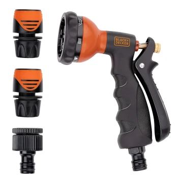 BLACK+DECKER - Zavlažovací pistole se 3 spojkami