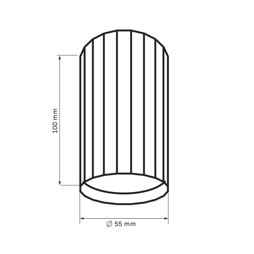 Bodové svítidlo NICEA 1xGU10/10W/230V bílá