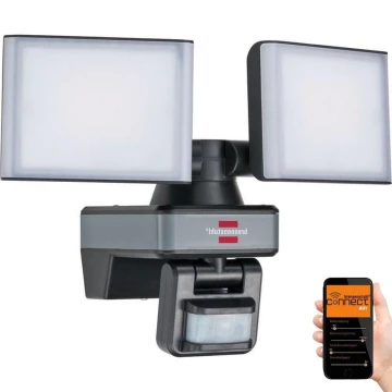 Brennenstuhl - LED Stmívatelný reflektor se senzorem DUO LED/29,2W/230V 3000-6500K IP54 Wi-Fi