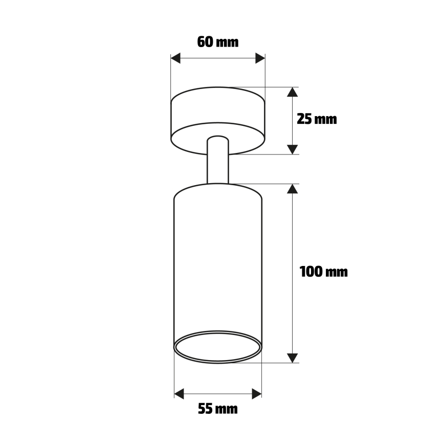 Brilagi - Bodové svítidlo SELE 1xGU10/35W/230V bílá