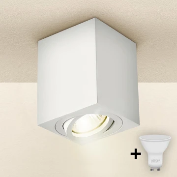 Brilagi - LED Bodové svítidlo MIA 1xGU10/30W/230V 100x80 mm bílá