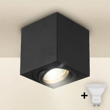 Brilagi - LED Bodové svítidlo MIA 1xGU10/30W/230V 84x80 mm černá