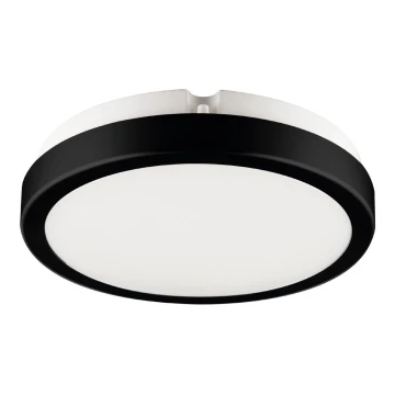 Brilagi - LED Koupelnové stropní svítidlo PERA LED/12W/230V pr. 18 cm IP65 černá