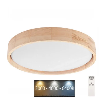 Brilagi - LED Stmívatelné stropní svítidlo MANAROLA LED/24W/230V 3000-6500K + dálkové ovládání