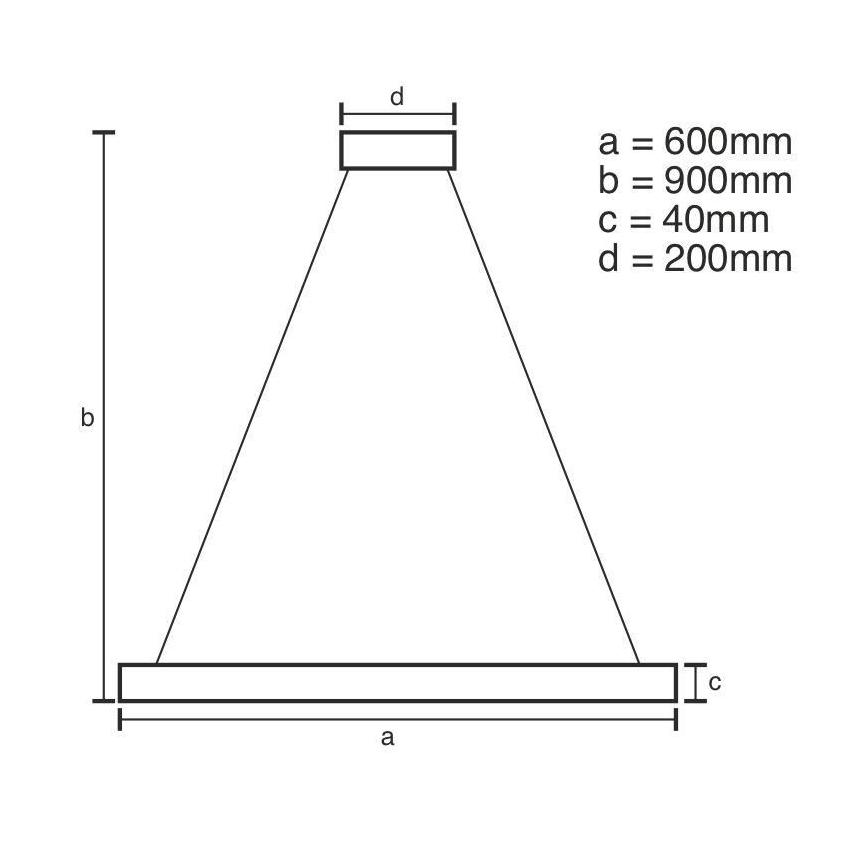 Brilagi - LED Stmívatelný lustr na lanku CIRCLE LED/42W/230V 3000-6500K + dálkové ovládání