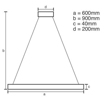 Brilagi - LED Stmívatelný lustr na lanku CIRCLE LED/42W/230V 3000-6500K + dálkové ovládání