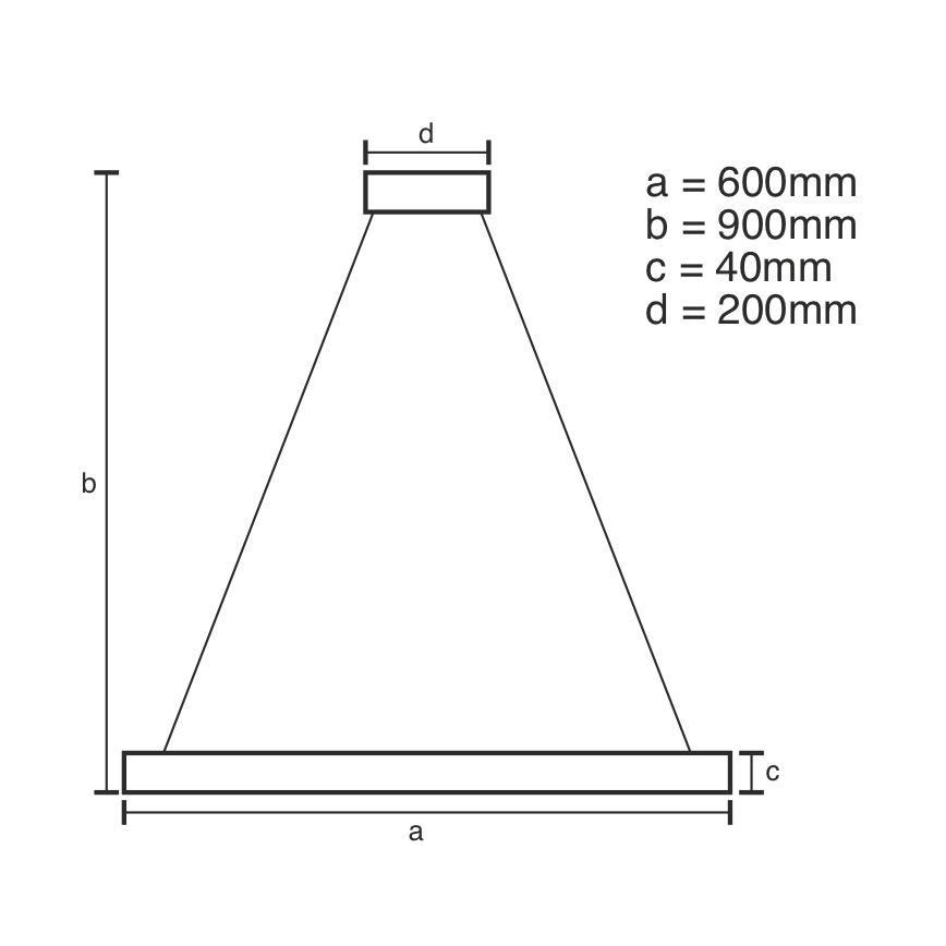 Brilagi - LED Stmívatelný lustr na lanku CIRCLE LED/42W/230V 3000-6500K + dálkové ovládání