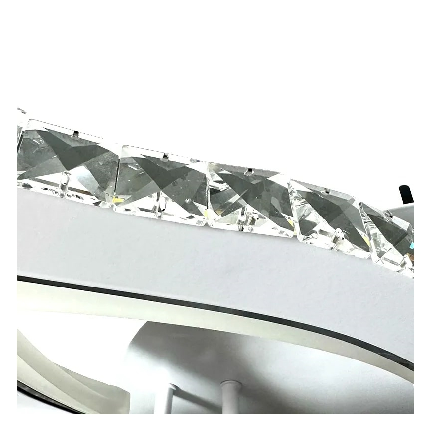 Brilagi - LED Stmívatelný přisazený lustr TWIST LED/180W/230V 3000-6500K + dálkové ovládání