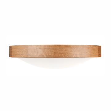 Brilagi - LED Stropní svítidlo CARVALHO SLIM 2xE27/60W/230V dub pr. 37 cm