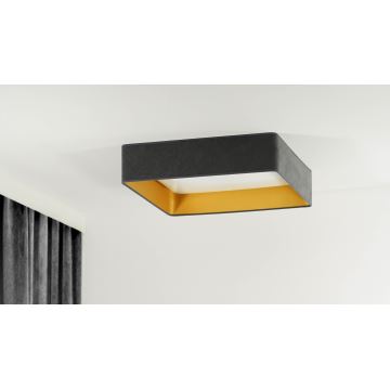 Brilagi - LED Stropní svítidlo VELVET SQUARE LED/24W/230V šedá