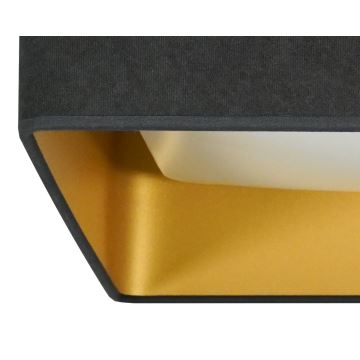 Brilagi - LED Stropní svítidlo VELVET SQUARE LED/24W/230V šedá