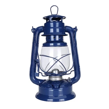 Brilagi - Petrolejová lampa LANTERN 28 cm tmavě modrá