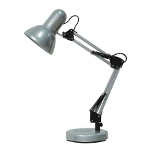 Brilagi - Stolní lampa ROMERO 1xE27/60W/230V stříbrná