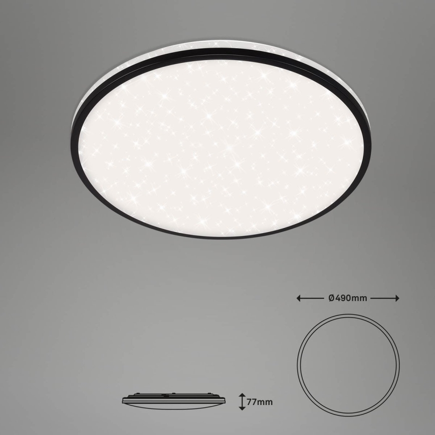 Brilo - LED Stmívatelné stropní svítidlo STARRY SKY LED/42W/230V 3000-6500K Wi-Fi Tuya + dálkové ovládání