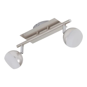 Briloner 2045-022 - LED Bodové svítidlo 2xLED/3,7W/230V