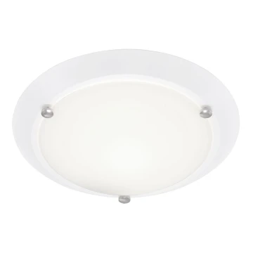 Briloner 2118-016 - Koupelnové stropní svítidlo SPLASH 1xE27/60W/230V IP23