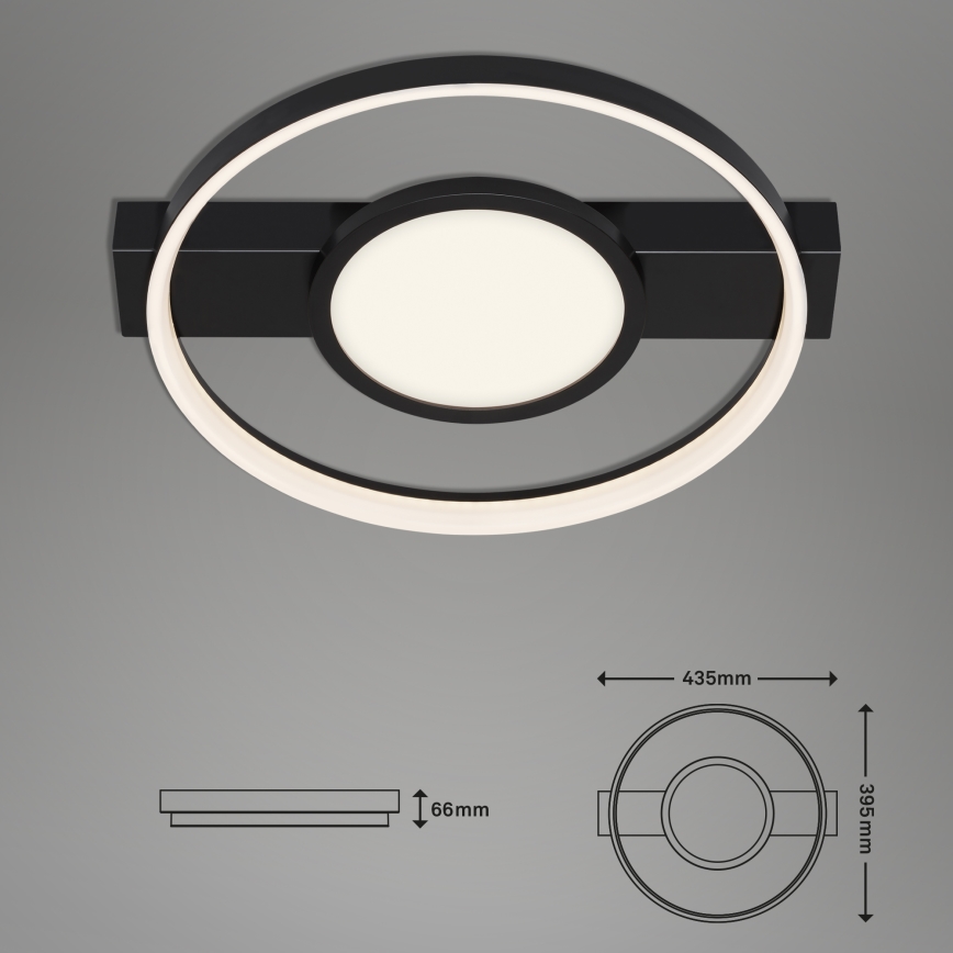 Briloner 3026-015 - LED Stmívatelné stropní svítidlo FRAME LED/33W/230V