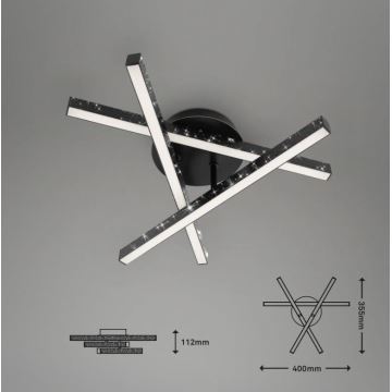 Briloner 3518-035 - LED Přisazený lustr REY 3xLED/5W/230V