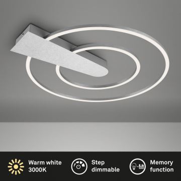 Briloner 3543-018 - LED Stmívatelné stropní svítidlo NICO LED/25W/230V chrom