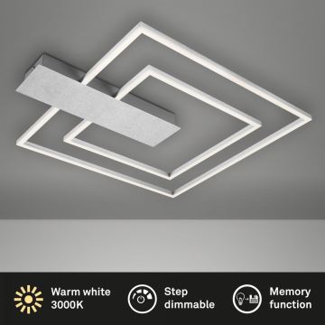 Briloner 3545-018 - LED Stmívatelné stropní svítidlo NICO LED/25W/230V chrom