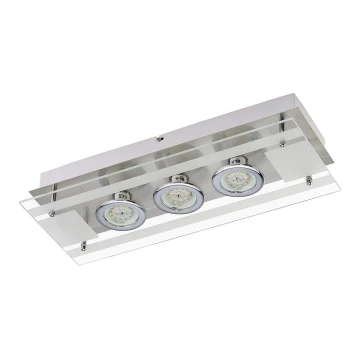 Briloner 3552-032 - LED Stropní svítidlo PURISTA 3xLED/5W/230V