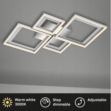 Briloner 3727-019 - LED Stmívatelné stropní svítidlo FRAME LED/38W/230V