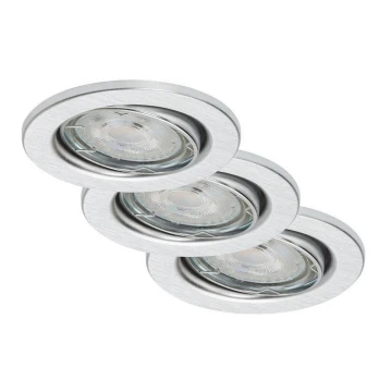 Briloner 7148 - 039-SADA 3xLED Stmívatelné koupelnové svítidlo 1xGU10/5,5W/230V IP23