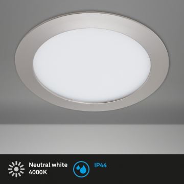 Briloner 7286-012 - LED Koupelnové podhledové svítidlo LED/12W/230V IP44