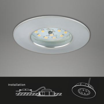 Briloner 7295-019 - LED Stmívatelné koupelnové podhledové svítidlo ATTACH LED/6,5W/230V IP44