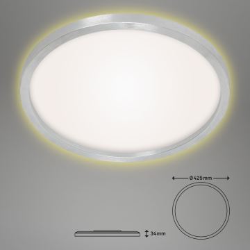 Briloner 7363-019 - LED Stropní svítidlo CADRE LED/22W/230V pr. 42,5 cm