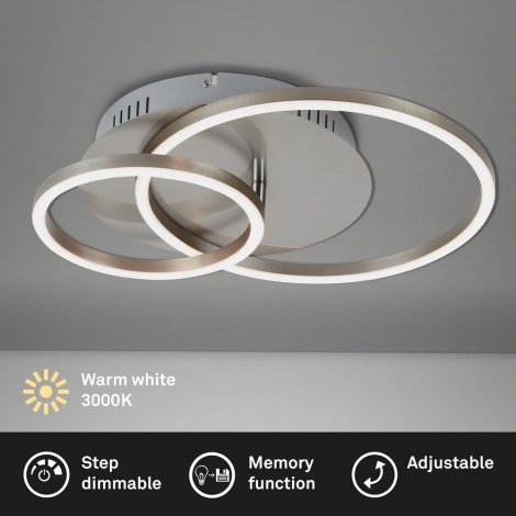 Briloner - LED Stmívatelné stropní svítidlo FRAMES LED/24,5W/230V