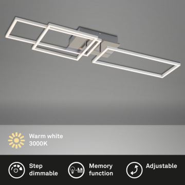 Briloner - LED Stmívatelný přisazený lustr FRAME LED/44W/230V