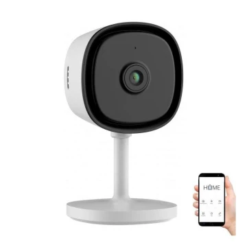 Chytrá vnitřní kamera se senzorem Full HD 1080p 5V Wi-Fi bílá