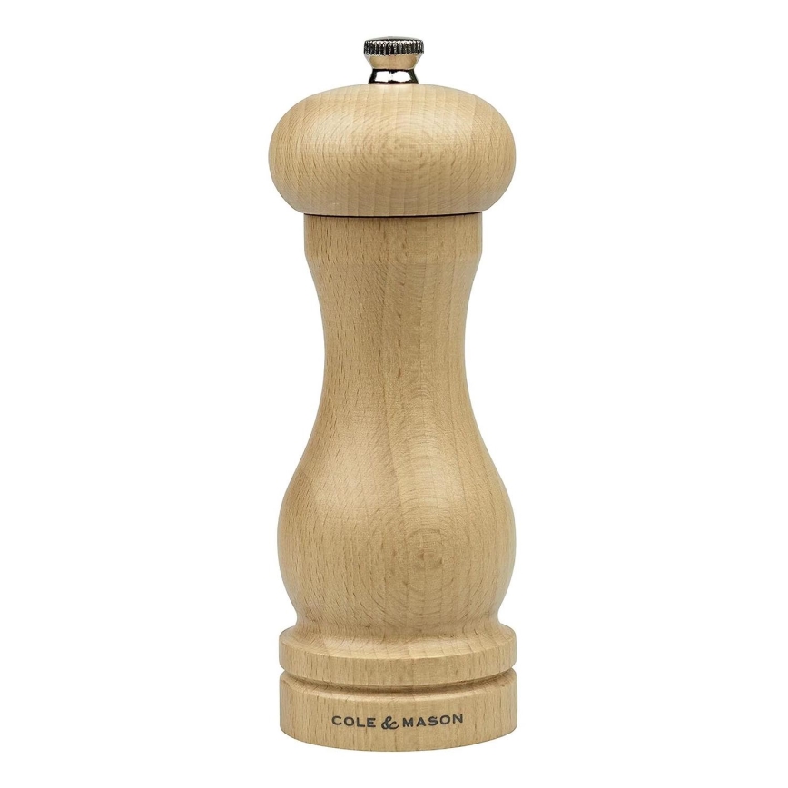 Cole&Mason - Mlýnek na pepř CAPSTAN BEECH buk 16,5 cm